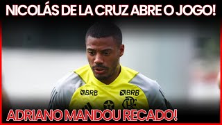 NICOLÁS DE LA CRUZ ABRE O JOGO SOBRE RIVER PLATE  ADRIANO MANDA RECADO PARA GABIGOL [upl. by Ahsekim]