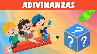 ADIVINANZAS para niños  Acertijos divertidos [upl. by Yelsehc286]