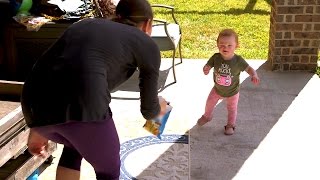 Hazel is THIS CLOSE to Taking Her First Steps Can She Do It  OutDaughtered [upl. by Yras]