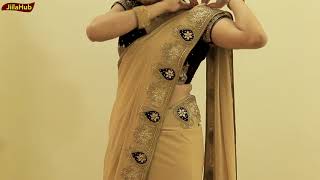 How To Wear Heavy Saree Perfectly  Party Sari Draping Idea To Look Slim amp Tall In Proper Pleats [upl. by Alisan]