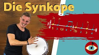 Die SYNKOPE  mit rhythmischen Verschiebungen Melodien variieren [upl. by Knighton]