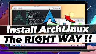 How To Install Arch Linux On Any PC or Laptop FASTLY  Arch Linux Installation Guide 2024 [upl. by Thorvald]