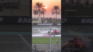 Carlos Sainz Crash during FP2 in Abu Dahbi F1 Grand Prix carlossainz f1 abudahbi [upl. by Calli]