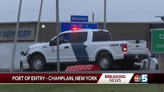 Increased security at Champlain border crossing following explosion at Niagara Falls [upl. by Joice]