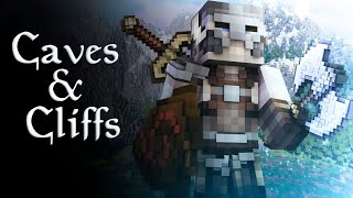 Caves amp Cliffs  Minecraft Music Video [upl. by Ahseinet]