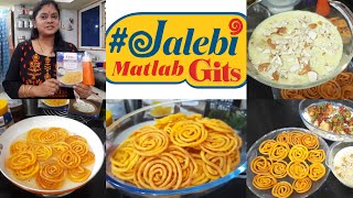 holi main banana toh banta h🎱 Holi recipes Dinner🎱 JALEBI🎱 RABDI [upl. by Lockwood]