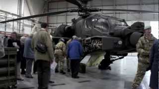 Apache AH64 Walk Around at Wattisham Airfield [upl. by Dott564]