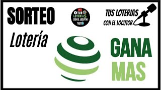 Sorteo Lotería Nacional tarde GANA MAS Resultados En Vivo de hoy martes 14 de noviembre de 2023 [upl. by Haraz]