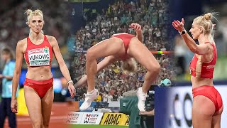 Marija Vukovic Most Beautiful Moments European Athletics Championships 2022 [upl. by Nosbig]