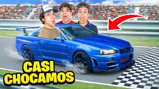 PROBÉ A MÁXIMA VELOCIDAD EL SKYLINE R34 GTR Y CASÍ CHOCO POR ESTA RAZÓN  Yair17 [upl. by Zoa547]