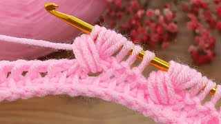 Amazing👌  Super Easy Tunisian Crochet Baby Blanket For Beginners online Tutorial  Tunisian [upl. by Ecirtam]