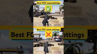 Best FOV Zoom setting Call of duty mobile codm callofduty settings [upl. by Hephzibah]