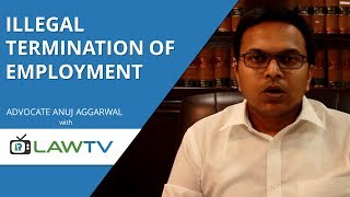 Indian Kanoon  Illegal termination of employment  LawRato [upl. by Keligot]