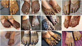 new foot mehndi design  latest foot mehendi design  pair mehndi design [upl. by Ennaeel995]