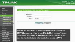 MAC Address Filter in dlink router [upl. by Malachi]