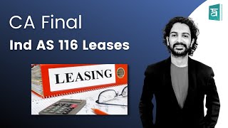 Ind AS 116 Leases  CA Final  English  CA Sandesh [upl. by Aicirtak]