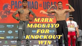 MARK quotMAGNIFICO MAGSAYO WILL GO FOR KNOCKOUT AGAINST CEJA [upl. by Gerrald]