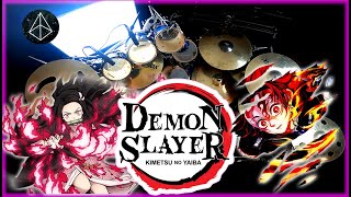 Kin  DEMON SLAYER S2 OP  Zankyou Zanka  残響散歌  Drum Cover demonslayer ZankyouZanka 残響散歌 [upl. by Genovera]