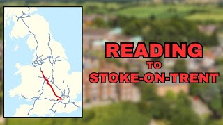 Driving from Reading to StokeonTrent [upl. by Haizek486]