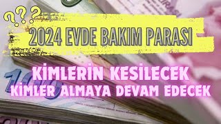 Kimler Evde Bakım Maaşı Alabilecek Kimlerin Kesilecek YENİ HANE GELİR KRİTERİ BELLİ OLDU [upl. by Wiggins]