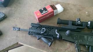 Galil ARM 308 amp Micro Galil 223 with Pilad Scopes [upl. by Notsag186]