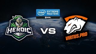 Heroic vs Virtuspro  IEM Katowice 2017  CSGO  denuke  Dzień 2 [upl. by Rolland]