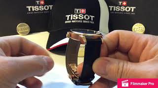 Tissot le Locle Rose Gold Powermatic 80  T0064073605300 [upl. by Ahseekal]