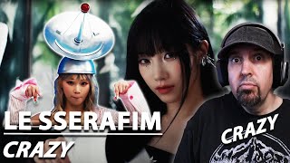 Reaction to LE SSERAFIM 르세라핌  quotCRAZYquot MV  Get Your CRAZY Vogue On [upl. by Barmen246]