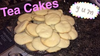 How to Make Tea Cakes [upl. by Ahsinnor]