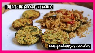 Falafel de brócoli al horno [upl. by Aracat]