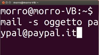 Come inviare mail anonime da terminale  LINUX   GUIDA [upl. by Leahcimnaes252]