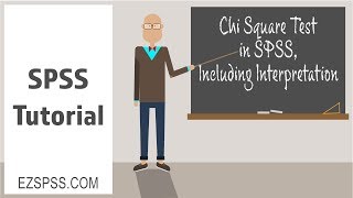 Easy SPSS Tutorial Chi Square Test in SPSS Including Interpretation [upl. by Esertal]