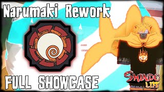 CODE Narumaki Rework Full Showcase Shindo Life  Shindo Life Narumaki Full Showcase [upl. by Thebault]