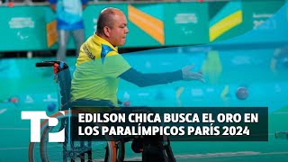 Edilson Chica busca el oro en Boccia en los Paralímpicos París 2024 [upl. by Esertap]