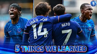 False 9 FUTURE Madueke NEXT TO BLOW Felix amp Neto SHINE  5 Things LEARNED vs Wolves [upl. by Carothers]