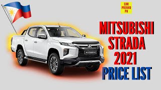 New Mitsubishi Strada 2021 Price Philippines  Car Presyo PH [upl. by Eselehs]