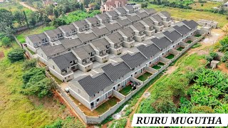 INSIDE Ksh 16000000 4 BEDROOM TOWNHOMES WITH A DSQ Houses for sale in Ruiru Rentals 75k house [upl. by Anirrehs]