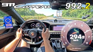 2024 PORSCHE CARRERA 9922 hits the UNLIMITED AUTOBAHN [upl. by Iona]