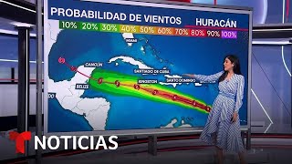 Beryl se convierte en un devastador huracán de categoría 5  Noticias Telemundo [upl. by Adrianna]