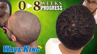 How To Get 720 Waves Started From The Scalp Time Lapse with Progress [upl. by Otnas]