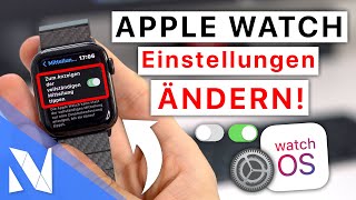 Apple Watch Einstellungen die du SOFORT ändern solltest watchOS 8  NilsHendrik Welk [upl. by Ester858]