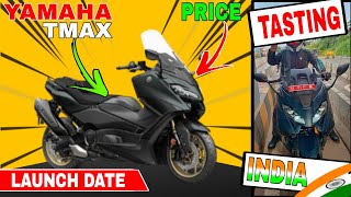 Finally Yamaha TMAX 2023 💥😱🤯 Maxi Scooter Launch in India Launch Date amp Price💥😱🤯 [upl. by Clardy]