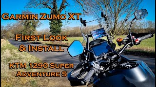 First Look amp HardWiring Garmin Zumo XT  1290 KTM Super Adventure S [upl. by Randee]