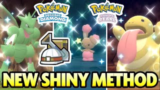 The NEW SHINY METHOD How to Get SHINY POKEMON in the UNDERGROUND in Pokemon BDSP [upl. by Eak]