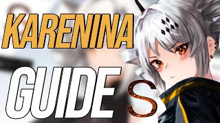 KARENINA S GUIDE comment BUILD KARENINA S   Punishing Gray Raven [upl. by Huskamp]