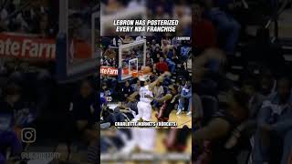 Lebron Posterized Every NBA City nba basketball lebronjmes lebrontrending viralvideos goat [upl. by Slemmer]