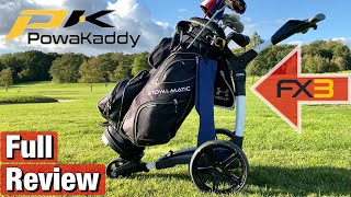 Powakaddy FX3 review  should you buy an electric trolley [upl. by Lalad726]