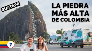 Este lugar es ÚNICO en Colombia 😱 Llegamos a Guatapé para conocer la Piedra del Peñol 🌎 Ep7 [upl. by Arela778]