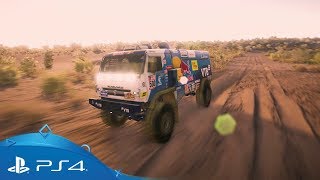 Dakar 18  Features Trailer  PS4 [upl. by Zoellick]