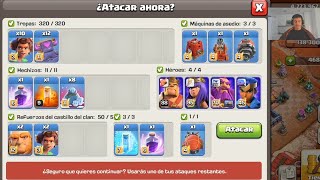 ⭐⭐⭐ EL ATAQUE MAS ROTO si yo puedo tu también Soy TOP 100 ESPAÑA TH16 GUANTELETE Clash Of Clans [upl. by Jackqueline]